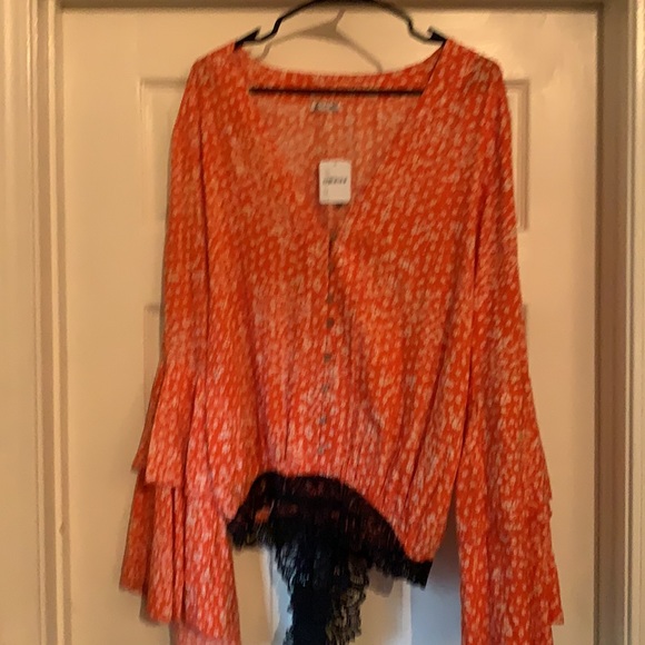 Freepeople!!! Sz M bodysuit, ADORABLE - Picture 4 of 4